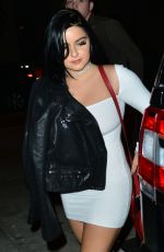 ARIEL WINTER in Tight Short Dress Out in Los Angeles 02/23/2017