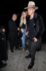 ASHLEE SIMPSON Arrives at Lady Gaga