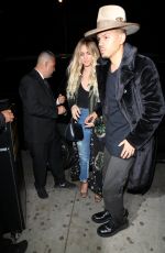 ASHLEE SIMPSON Arrives at Lady Gaga