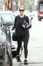ASHLEE SIMPSON Leaves a Gym in Studio City 02/21/2017