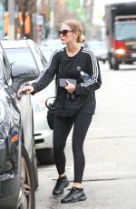 ASHLEE SIMPSON Leaves a Gym in Studio City 02/21/2017