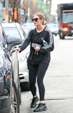 ASHLEE SIMPSON Leaves a Gym in Studio City 02/21/2017