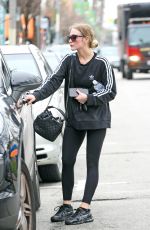 ASHLEE SIMPSON Leaves a Gym in Studio City 02/21/2017