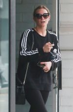 ASHLEE SIMPSON Leaves a Gym in Studio City 02/21/2017