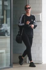 ASHLEE SIMPSON Leaves a Gym in Studio City 02/21/2017