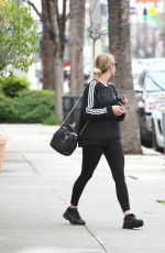 ASHLEE SIMPSON Leaves a Gym in Studio City 02/21/2017