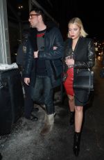 ASHLEY BENSON Arrives at Jeremy Scott Fashion Show at NYFW 02/10/2017