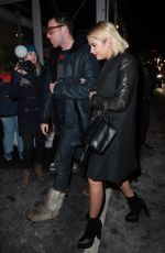 ASHLEY BENSON Arrives at Jeremy Scott Fashion Show at NYFW 02/10/2017