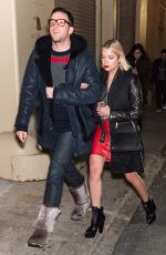 ASHLEY BENSON Arrives at Jeremy Scott Fashion Show at NYFW 02/10/2017