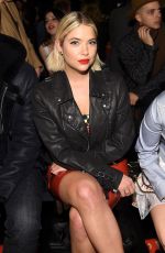 ASHLEY BENSON at Jeremy Scott Fashion Show at NYFW in New York 02/10/2017