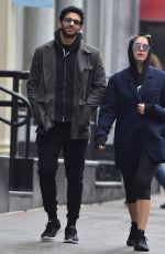 ASHLEY BENSON Out and About in New York 02/07/2017