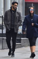 ASHLEY BENSON Out and About in New York 02/07/2017