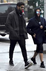 ASHLEY BENSON Out and About in New York 02/07/2017
