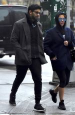 ASHLEY BENSON Out and About in New York 02/07/2017