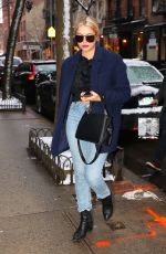 ASHLEY BENSON Out Shopping in New York 01/31/2017