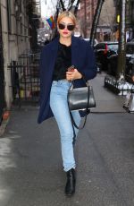ASHLEY BENSON Out Shopping in New York 01/31/2017