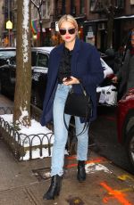 ASHLEY BENSON Out Shopping in New York 01/31/2017