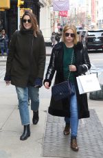 ASHLEY BENSON Out Shopping in New York 02/15/2017
