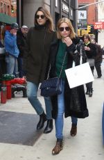 ASHLEY BENSON Out Shopping in New York 02/15/2017