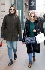 ASHLEY BENSON Out Shopping in New York 02/15/2017