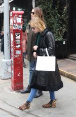 ASHLEY BENSON Out Shopping in New York 02/15/2017