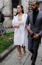 ASHLEY GRAHAM at Max Mara Fashion Show at Milan Fashion Week 02/23/2017