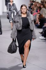 ASHLEY GRAHAM at Michael Kors Fashion Show at New York Fashion Week 02/15/2017