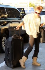 ASHLEY GREENE and Paul Kholry at LAX Airport in Los Angeles 02/23/2017