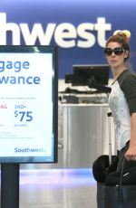 ASHLEY GREENE and Paul Kholry at LAX Airport in Los Angeles 02/23/2017