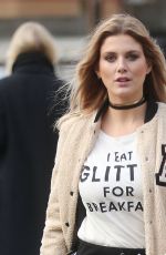 ASHLEY JAMES and CHARLOTTE DE CARLE at Hoxton Radio in London 02/03/2017