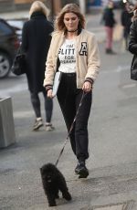 ASHLEY JAMES and CHARLOTTE DE CARLE at Hoxton Radio in London 02/03/2017