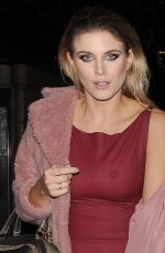 ASHLEY JAMES at Universal and Warner Music Brit Awards Party in London 02/22/2017
