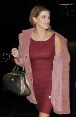 ASHLEY JAMES at Universal and Warner Music Brit Awards Party in London 02/22/2017