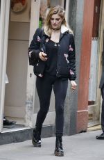 ASHLEY JAMES Out and About in London 02/14/2017