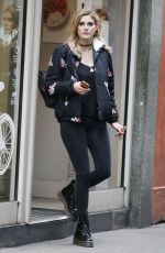 ASHLEY JAMES Out and About in London 02/14/2017