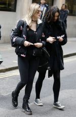 ASHLEY JAMES Out and About in London 02/14/2017
