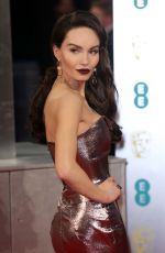 AVA WEST at Bafta 2017 Awards in London 02/12/2017