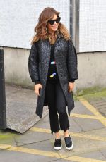AYDA FIELD Leaves ITV Studio in London 02/20/2017