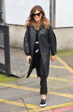 AYDA FIELD Leaves ITV Studio in London 02/20/2017