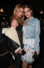 BARBARA PALVIN and STELLA MAXWELL Arrives at Jeremy Scott Fashion Show at NYFW 02/10/2017
