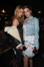 BARBARA PALVIN and STELLA MAXWELL Arrives at Jeremy Scott Fashion Show at NYFW 02/10/2017