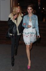 BARBARA PALVIN and STELLA MAXWELL Arrives at Jeremy Scott Fashion Show at NYFW 02/10/2017
