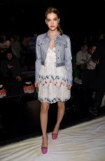 BARBARA PALVIN at Jeremy Scott Fashion Show at 2017 New York Fashion Week 02/10/2017