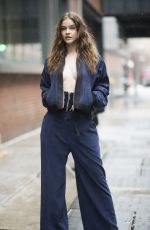 BARBARA PALVIN on the Set of a Photoshoot in New York 02/12/2017