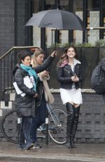 BARBARA PALVIN Out with Friends in London 02/15/2017
