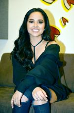 BECKY G Promotes Her Power Ranger Movie and Single Sola in Miami 02/22/2017