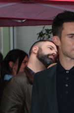 BEHATI PRINSLOO and Adam Levine at Adam