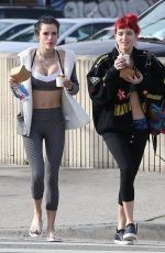 BELLA and DANI THORNE Out in Los Angeles 02/01/2017