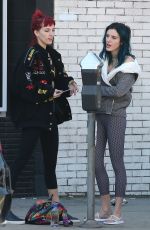 BELLA and DANI THORNE Out in Los Angeles 02/01/2017