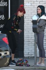 BELLA and DANI THORNE Out in Los Angeles 02/01/2017